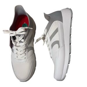 NWT Redvanly Challenger White and Gray Spikeless Golf Shoes Sneakers Sz 12